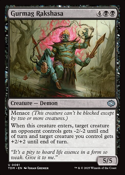 Gurmag Rakshasa (Tarkir: Dragonstorm)