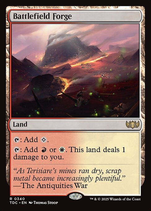 Battlefield Forge (Tarkir: Dragonstorm Commander)