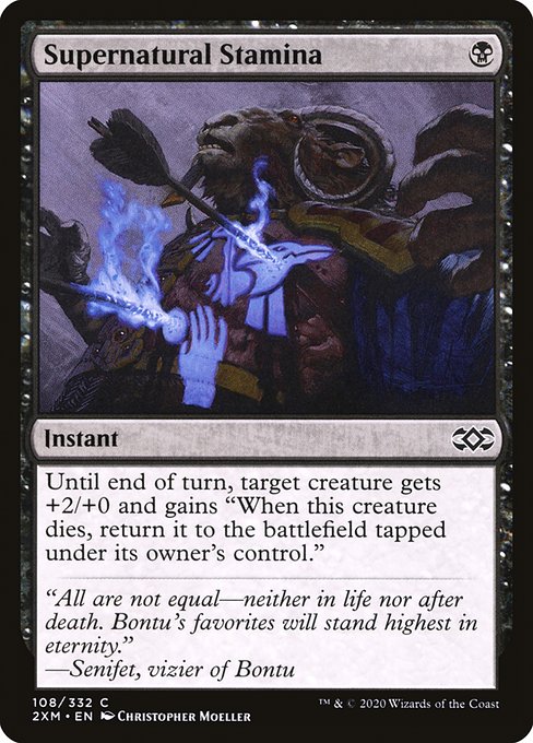 Supernatural Stamina (Double Masters)