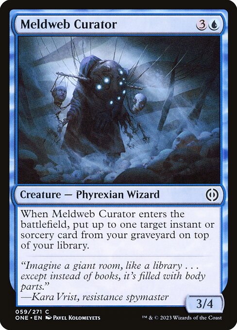 Meldweb Curator (Phyrexia: All Will Be One)