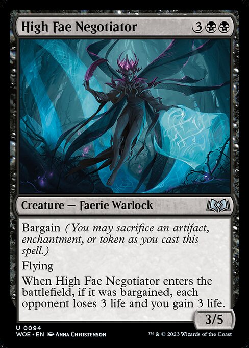 High Fae Negotiator (Wilds of Eldraine)