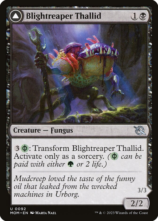 Blightreaper Thallid // Blightsower Thallid (March of the Machine)