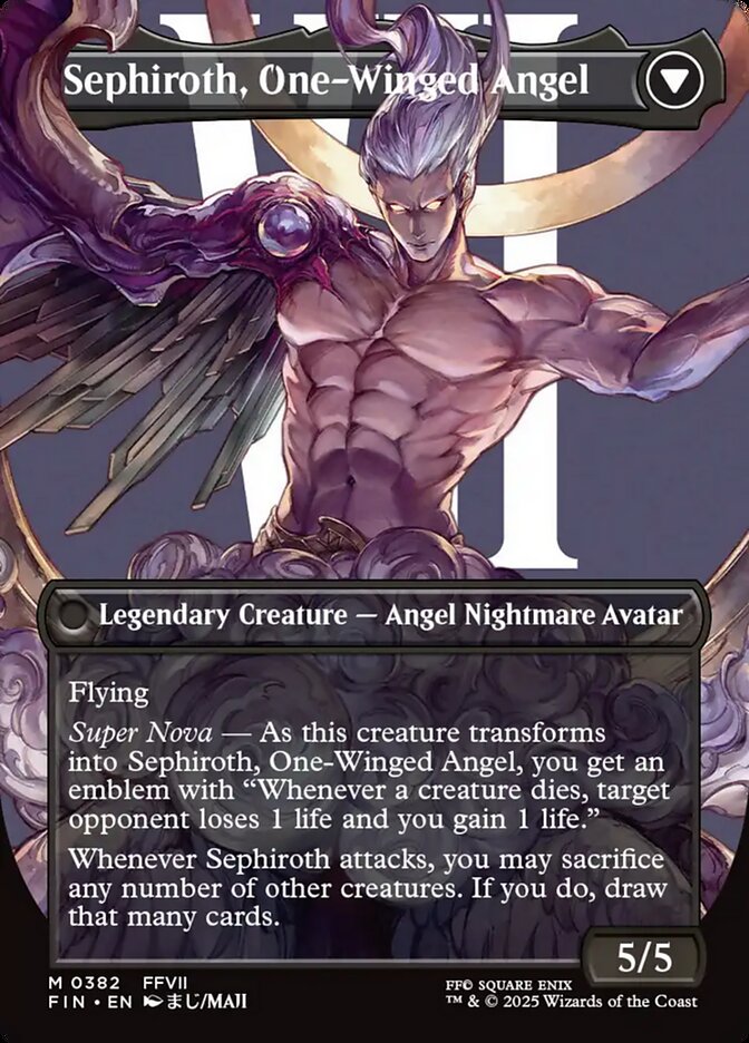 Sephiroth, Fabled SOLDIER // Sephiroth, One-Winged Angel (Final Fantasy)