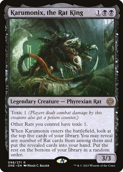 Karumonix, the Rat King (Phyrexia: All Will Be One)