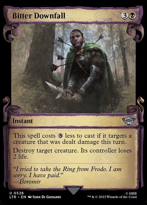 Bitter Downfall (The Lord of the Rings: Tales of Middle-earth)