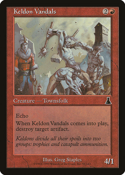 Keldon Vandals (Urza's Destiny)