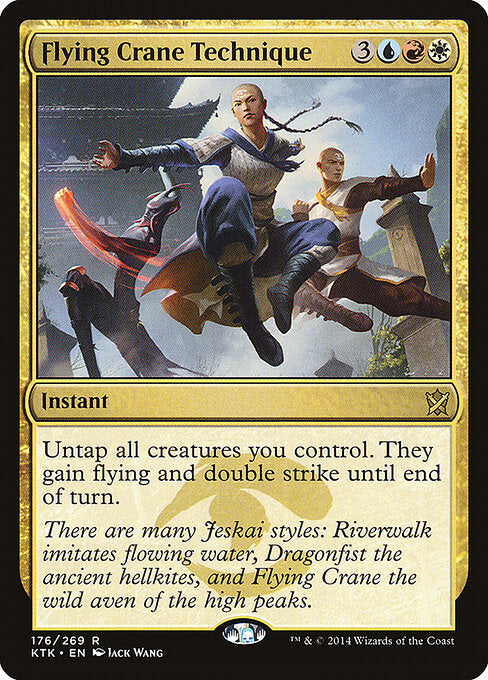 Flying Crane Technique (Khans of Tarkir)