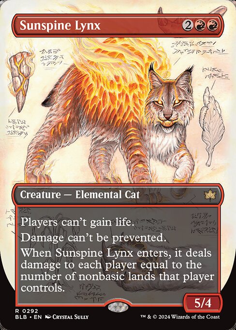 Sunspine Lynx (Bloomburrow)