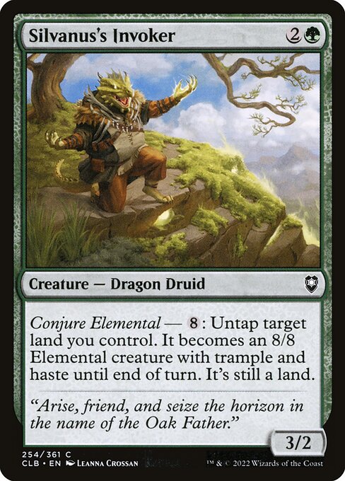 Silvanus's Invoker (Commander Legends: Battle for Baldur's Gate)