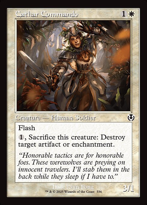 Cathar Commando (Innistrad Remastered)