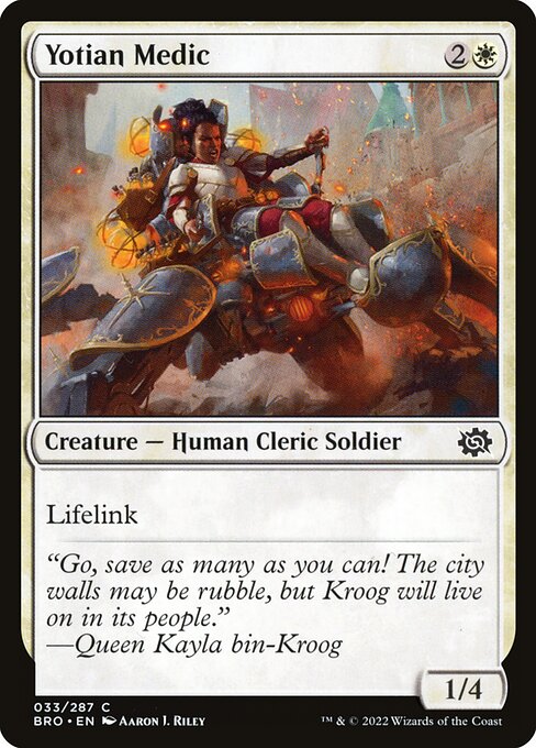 Yotian Medic (The Brothers' War)