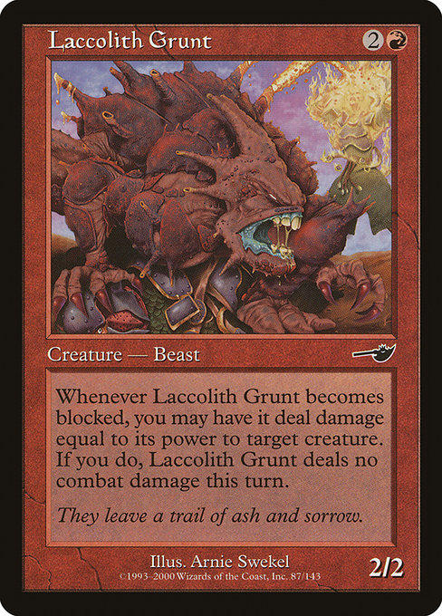 Laccolith Grunt (Nemesis)