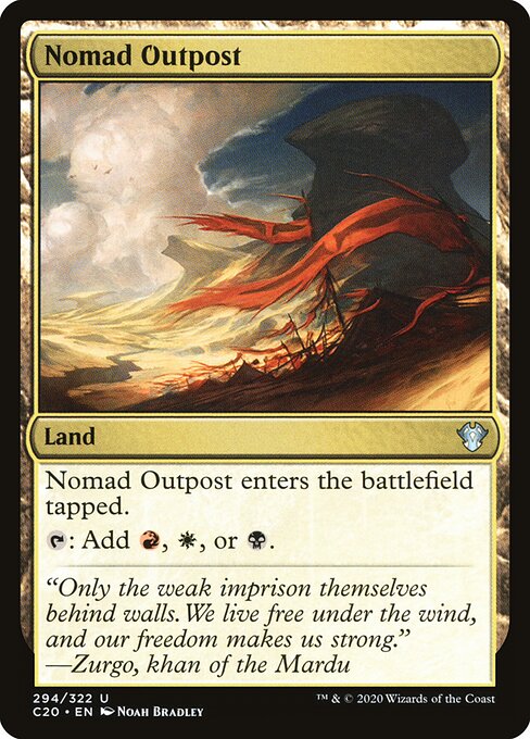 Nomad Outpost (Commander 2020)