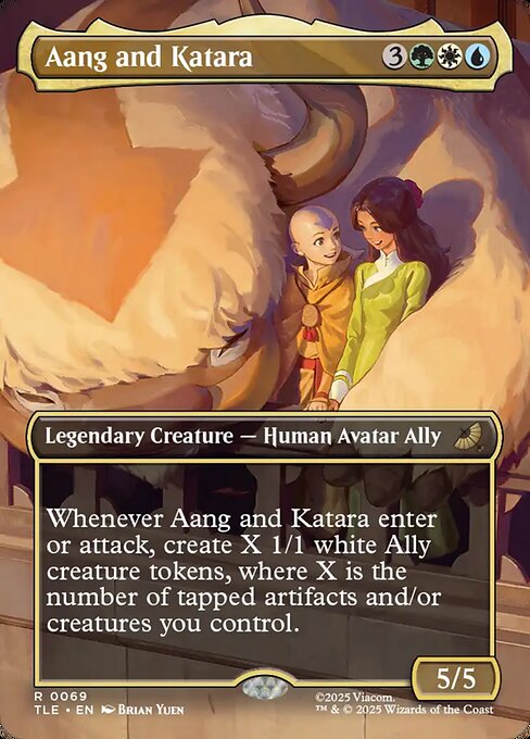 Aang and Katara (Avatar: The Last Airbender Eternal)