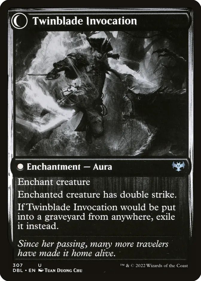 Twinblade Geist // Twinblade Invocation (Innistrad: Double Feature)