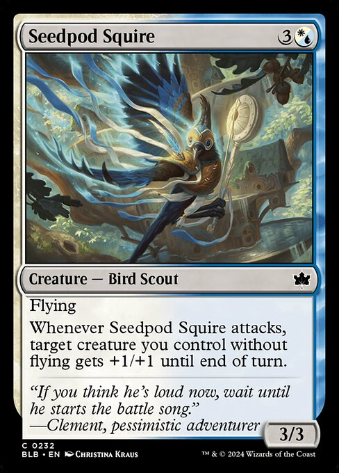 Seedpod Squire (Bloomburrow)