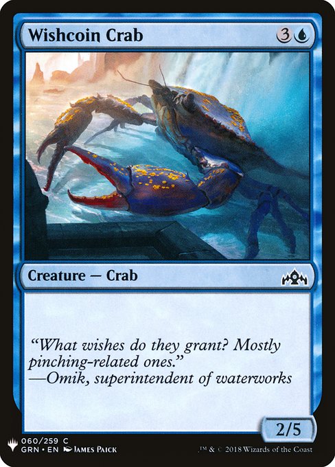 Wishcoin Crab (The List)