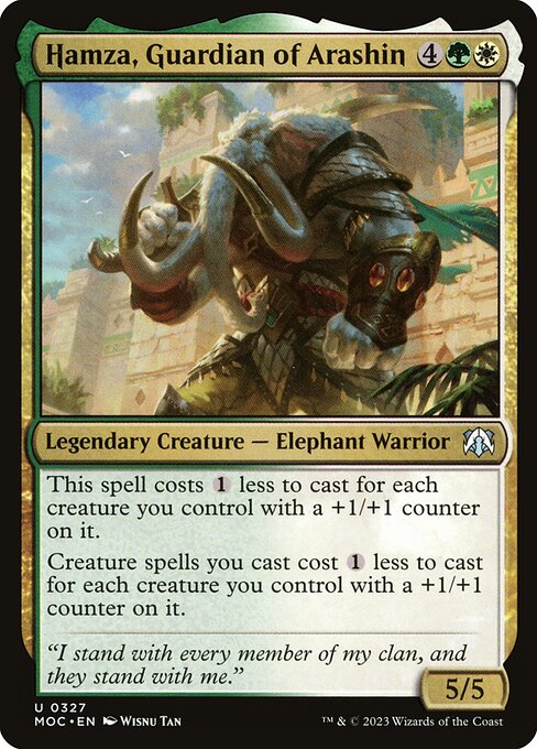 Hamza, Guardian of Arashin (March of the Machine Commander)