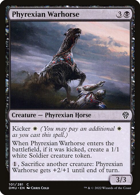 Phyrexian Warhorse (Dominaria United)