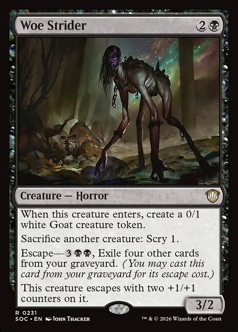 Woe Strider (Secrets of Strixhaven Commander)