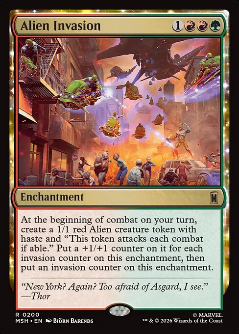 Alien Invasion (Marvel Super Heroes)