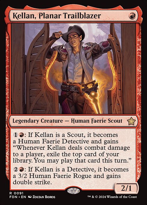 Kellan, Planar Trailblazer (Foundations)