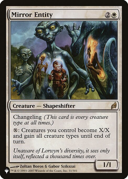 Mirror Entity (The List)