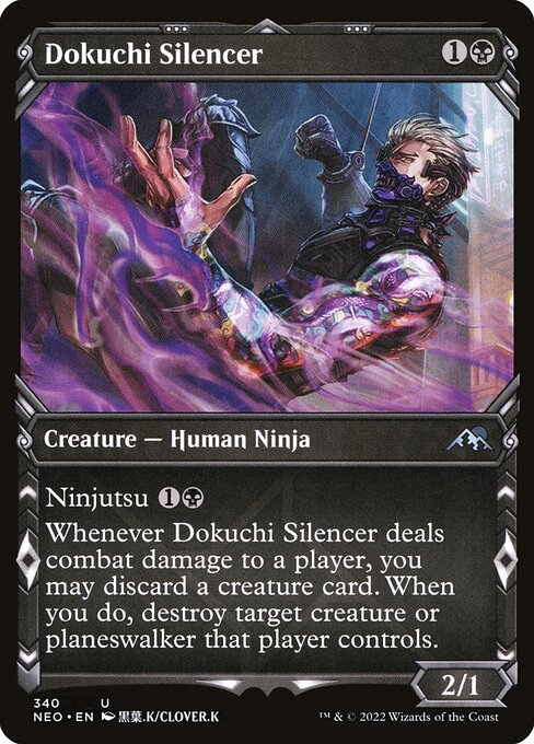 Dokuchi Silencer (Kamigawa: Neon Dynasty)