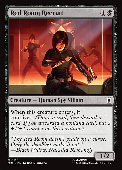 Red Room Recruit (Marvel Super Heroes)