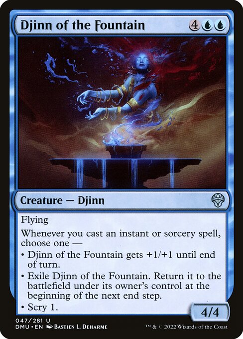 Djinn of the Fountain (Dominaria United)