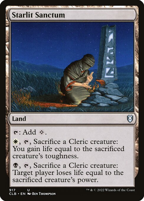 Starlit Sanctum (Commander Legends: Battle for Baldur's Gate)