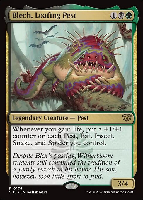 Blech, Loafing Pest (Secrets of Strixhaven)