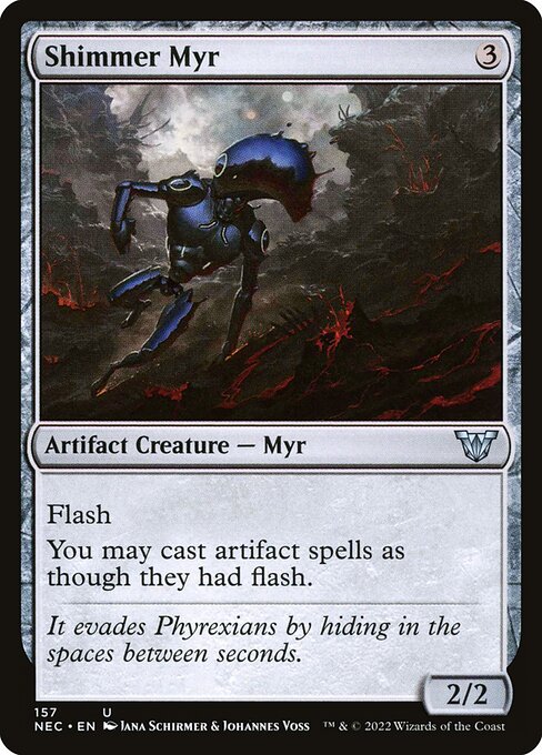 Shimmer Myr (Neon Dynasty Commander)