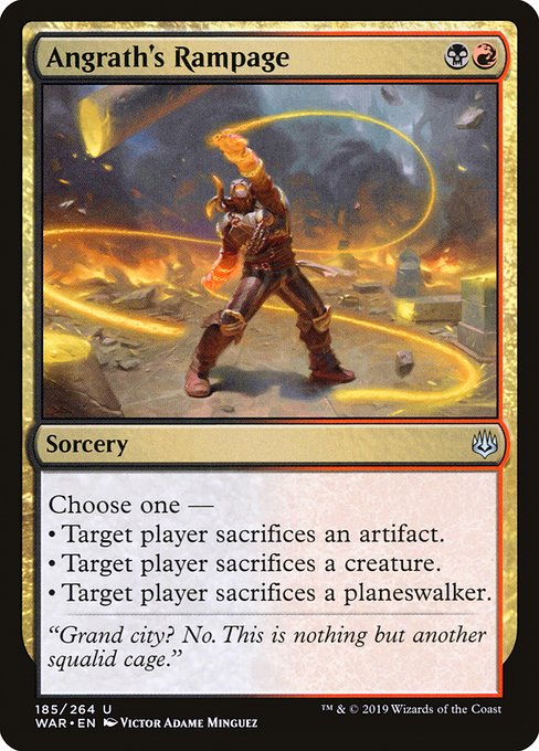 Angrath's Rampage (War of the Spark)