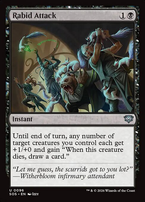 Rabid Attack (Secrets of Strixhaven)