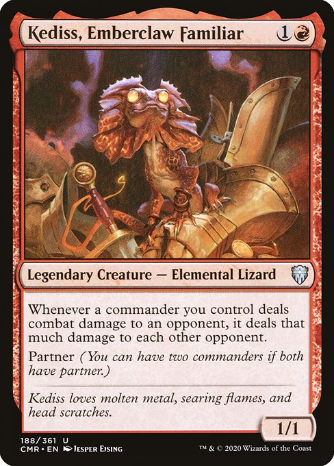 Kediss, Emberclaw Familiar (Commander Legends)