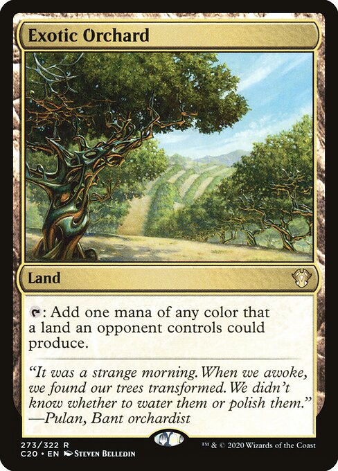 Exotic Orchard (Commander 2020)