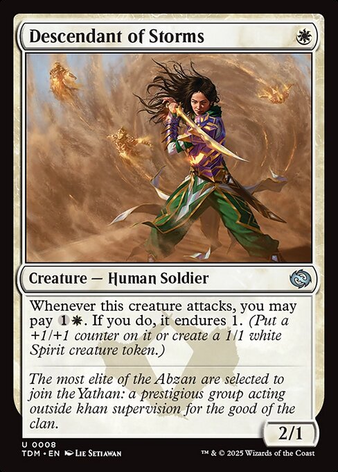 Descendant of Storms (Tarkir: Dragonstorm)