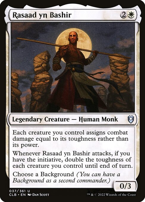 Rasaad yn Bashir (Commander Legends: Battle for Baldur's Gate)