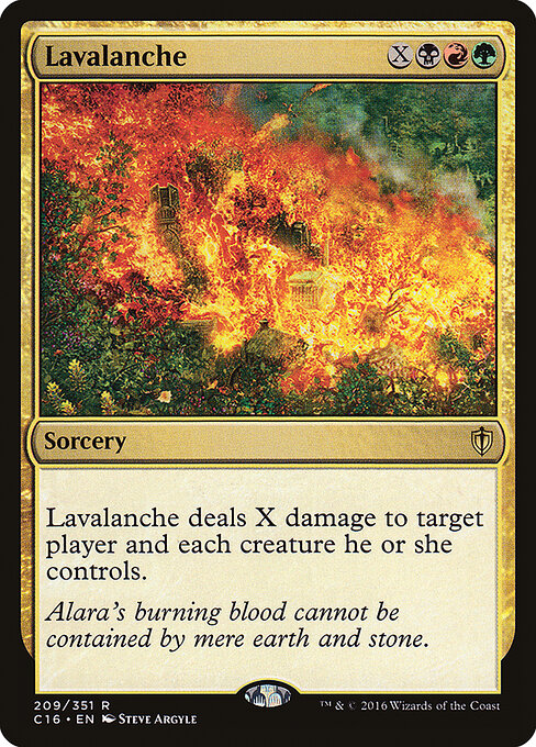 Lavalanche (Commander 2016)