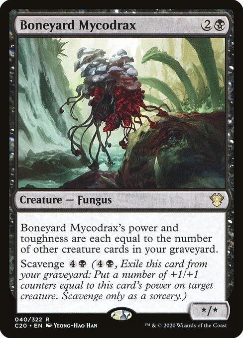 Boneyard Mycodrax (Commander 2020)