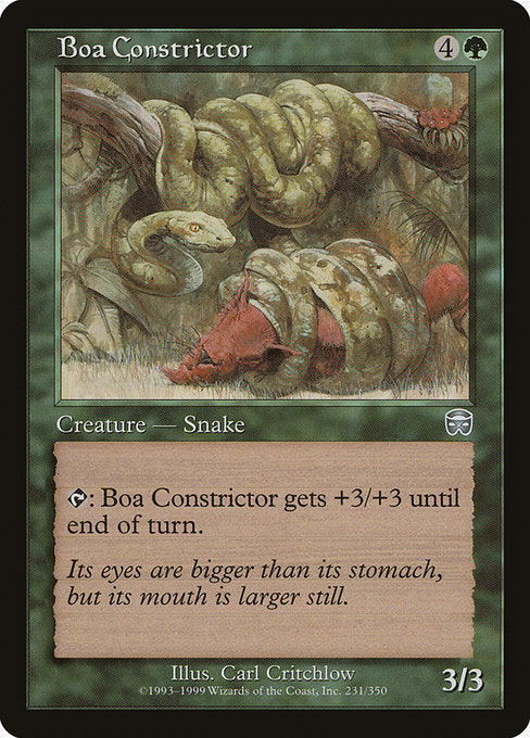 Boa Constrictor (Mercadian Masques)