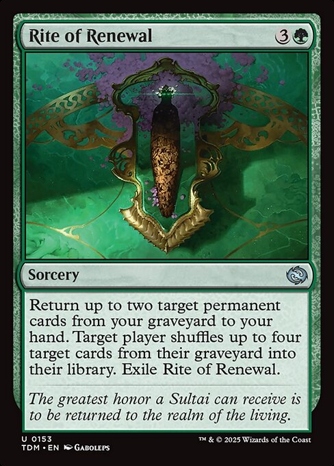 Rite of Renewal (Tarkir: Dragonstorm)