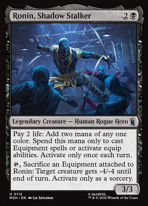 Ronin, Shadow Stalker (Marvel Super Heroes)