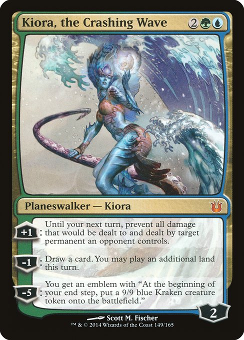 Kiora, the Crashing Wave (Born of the Gods)
