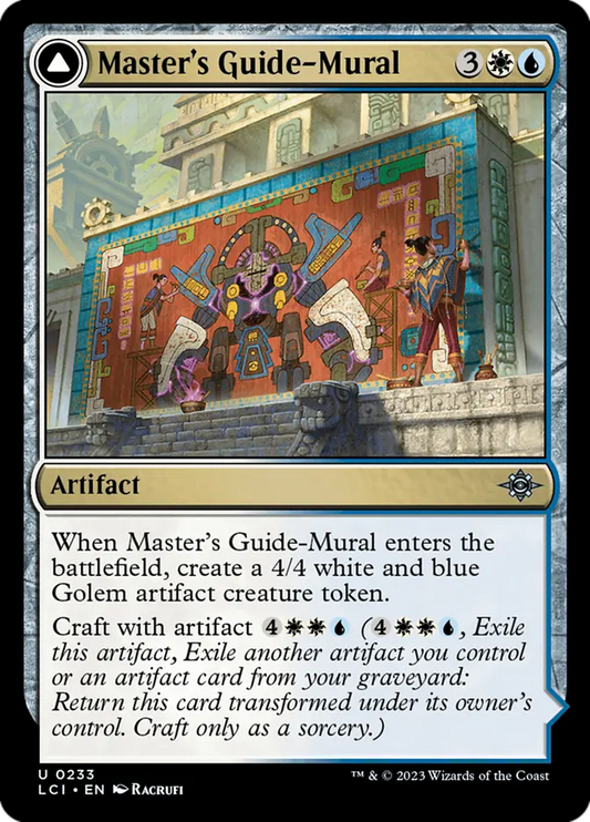 Master's Guide-Mural // Master's Manufactory (The Lost Caverns of Ixalan)