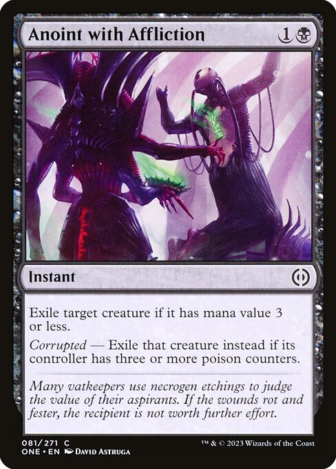 Anoint with Affliction (Phyrexia: All Will Be One)