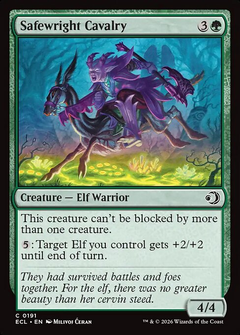 Safewright Cavalry (Lorwyn Eclipsed)
