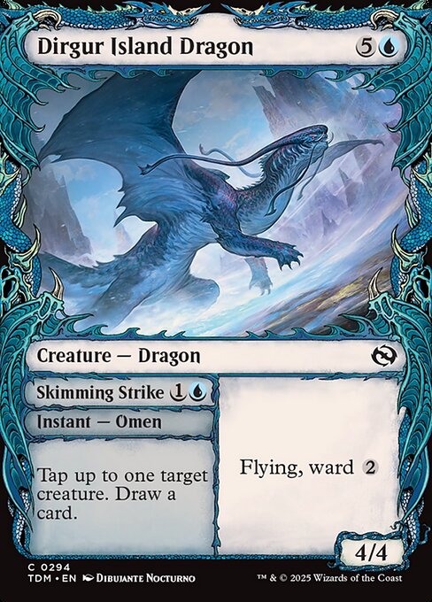 Dirgur Island Dragon // Skimming Strike (Tarkir: Dragonstorm)