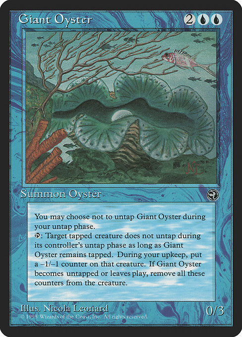 Giant Oyster (Homelands)
